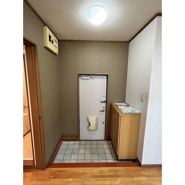 松永アパートの玄関写真