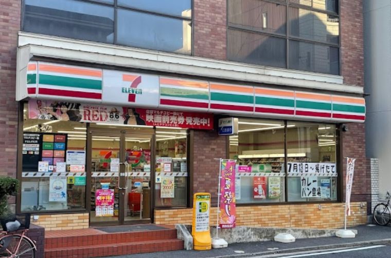 コンビニ　セブンイレブン 広島銀山町店（コンビニ）まで107m