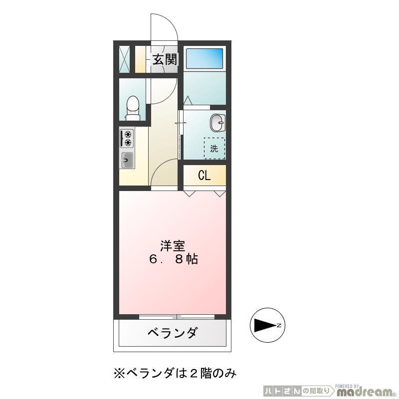 トレセリア椚田の間取り写真