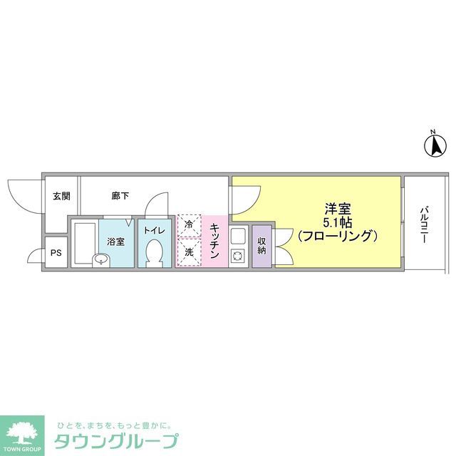 タケオグレース御苑の間取り写真