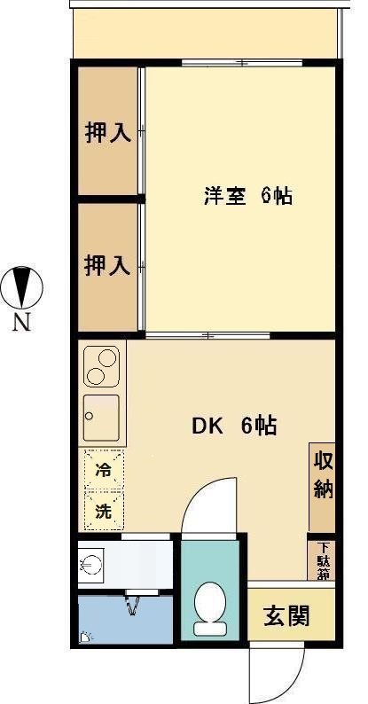 Jアビタシオンの間取り写真