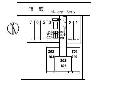 駐車場　駐車場