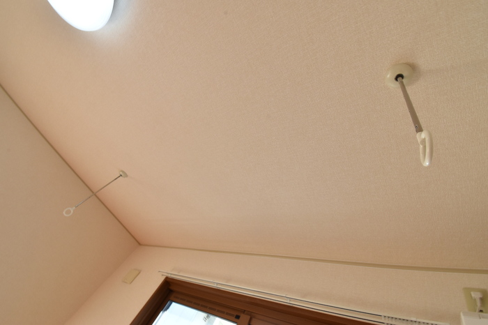 その他設備　室内物干し