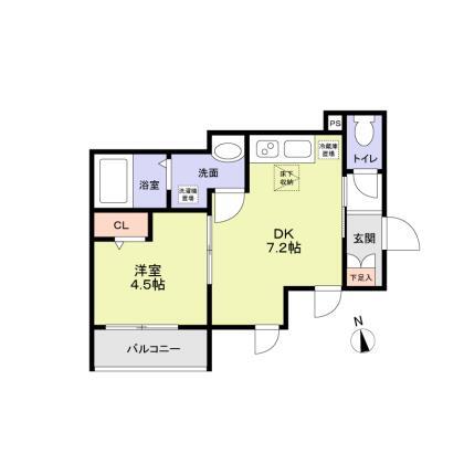 ブルーライン 吉野町駅 徒歩6分 3階建 築3年の間取り写真