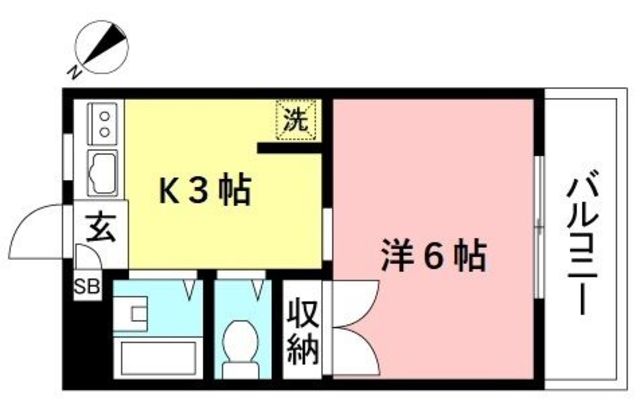 ミスティの間取り写真