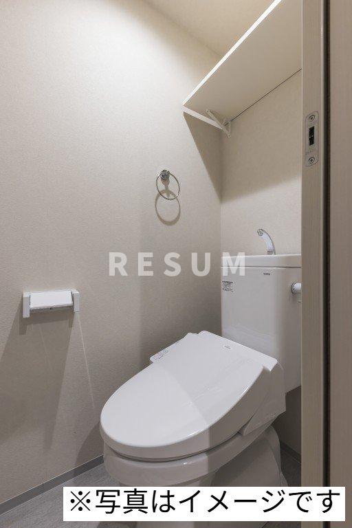 ＪＲ外房線 本千葉駅 徒歩10分 3階建 新築のトイレ写真