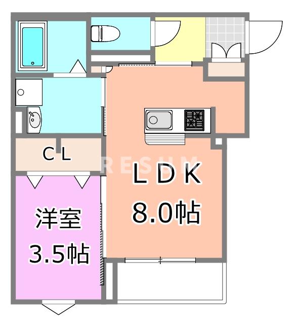 ＪＲ外房線 本千葉駅 徒歩10分 3階建 新築の間取り写真