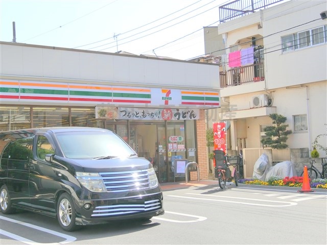 コンビニ　セブン-イレブン大田区萩中１丁目店（コンビニ）まで59m