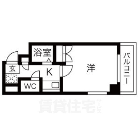 ルミナ新栄の間取り写真