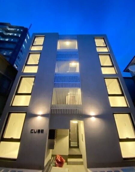 建物外観　CUBE　荒川区荒川６