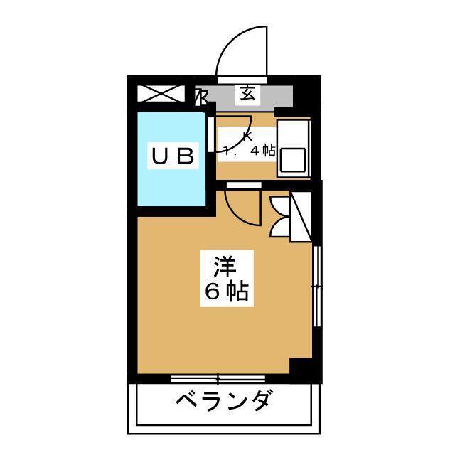 ローズガーデンA75番館の間取り写真