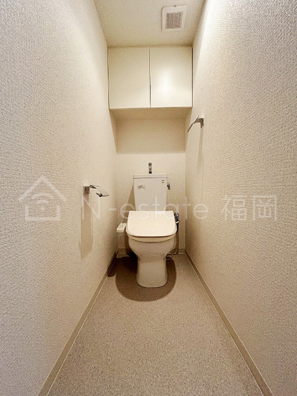 地下鉄空港線 西新駅 徒歩2分 14階建 築19年のトイレ写真