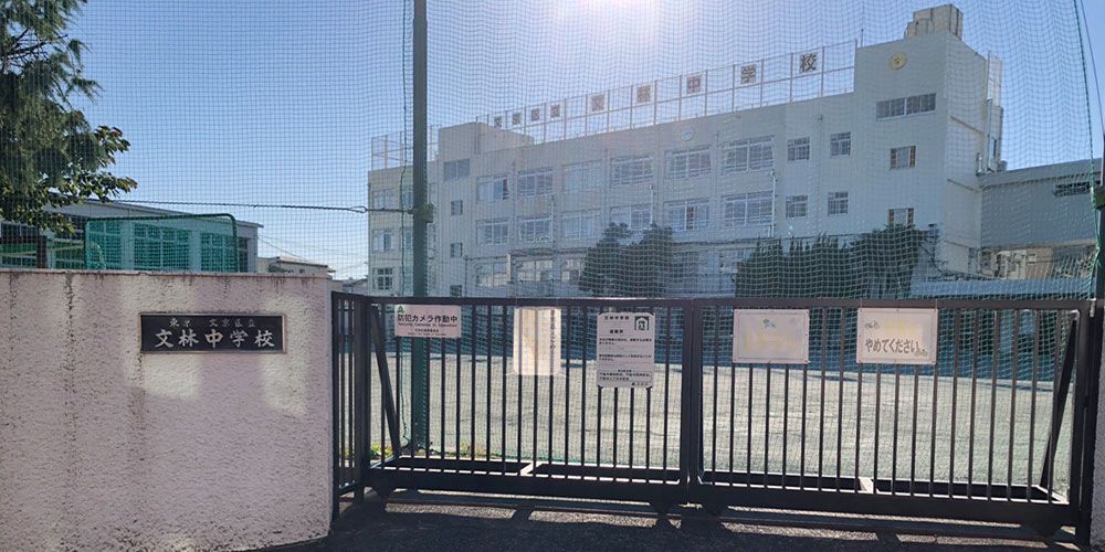 中学校　文林中学校（中学校）まで595m