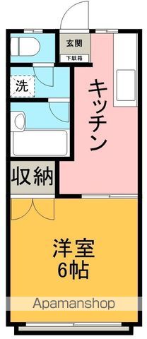 コーポ松山の間取り写真