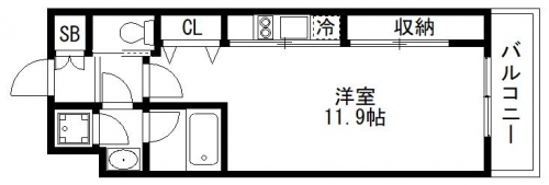 Grand E terna京都の間取り写真