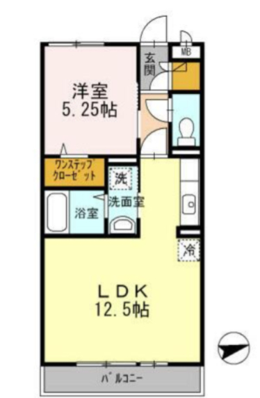 ボンヌールVの間取り写真