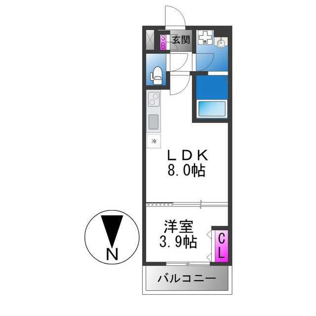 D porta arcobalenoの間取り写真