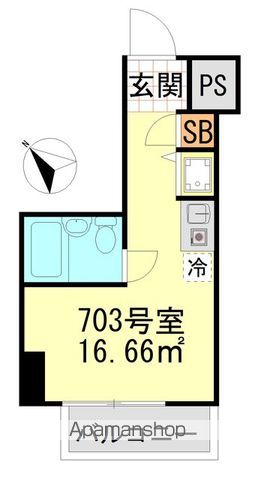 東急ドエルアルス川崎の間取り写真