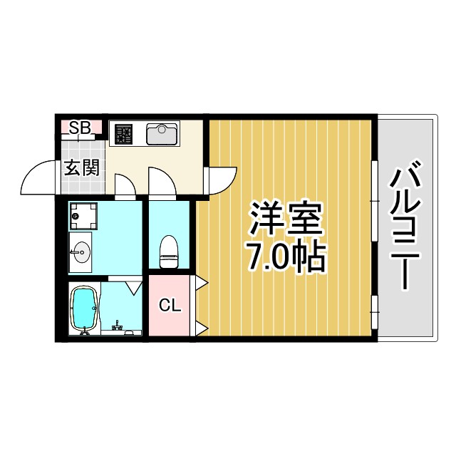 フォーリアライズ昭和南通IIの間取り写真