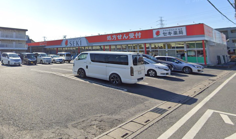 ドラックストア　ドラッグストアセキ春日部中央店（ドラッグストア）まで258m