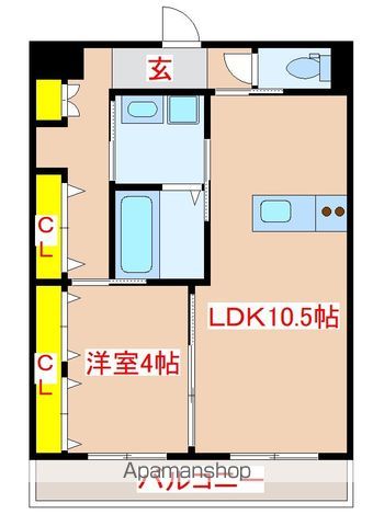 ＪＲ日豊本線 国分駅 徒歩18分 3階建 築6年の間取り写真
