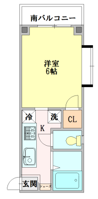 東急東横線 元住吉駅 徒歩7分 3階建 築25年の間取り写真