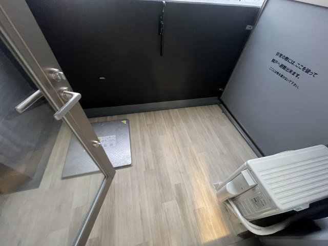 バルコニー　バルコニーがあります
