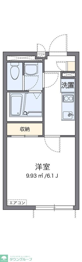 レオネクストサンムーンの間取り写真