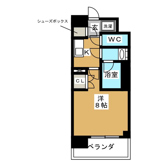 BluRock東神奈川の間取り写真