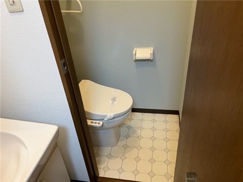 長澤マンションのトイレ写真