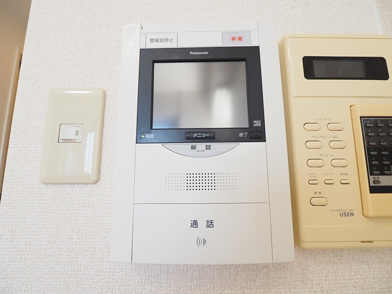 セキュリティ　TVモニターインターホン