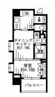 レジディア池尻大橋の間取り写真