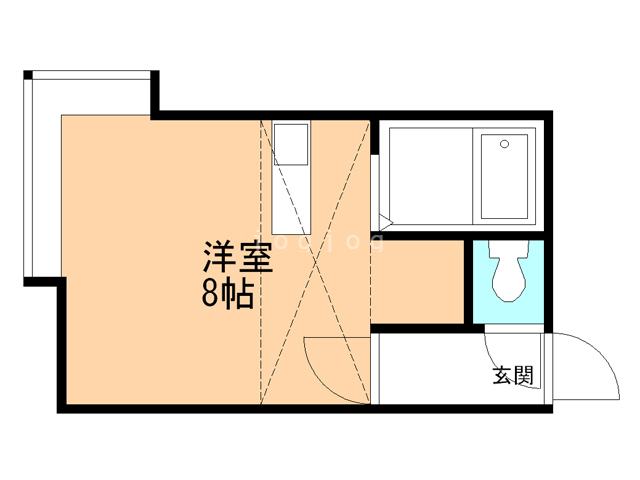 AMS桜D棟の間取り