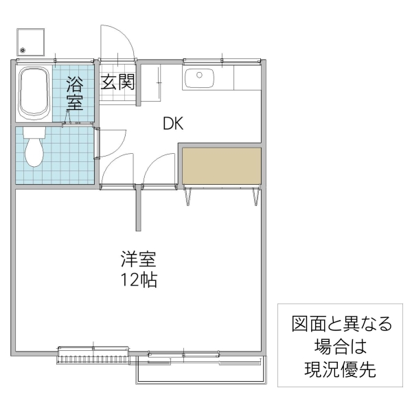 晴山荘の間取り