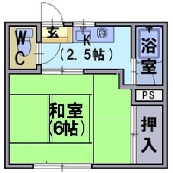 ハイツ　エムの間取り