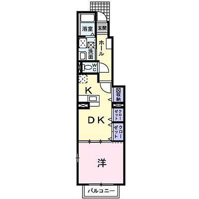 静岡県富士市水戸島２（アパート）の賃貸物件の間取り