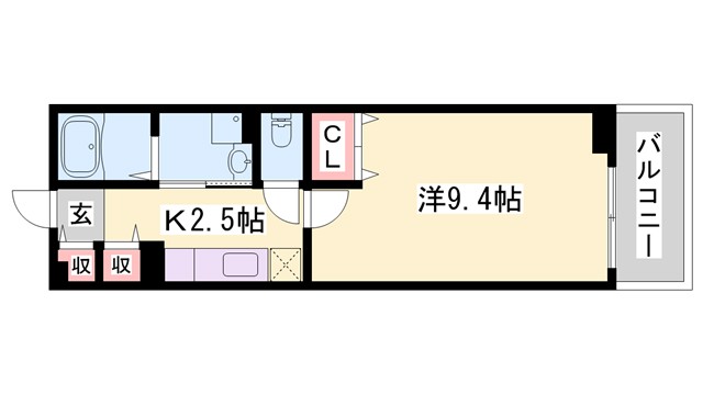 【オーブの間取り】