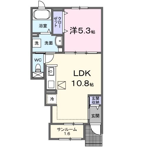 コミュニティ新館　IIの間取り