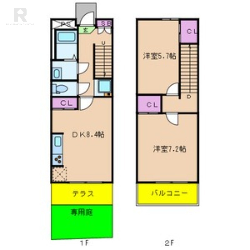 リヴェールの間取り