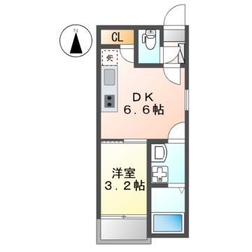 エスポワール今池南の間取り