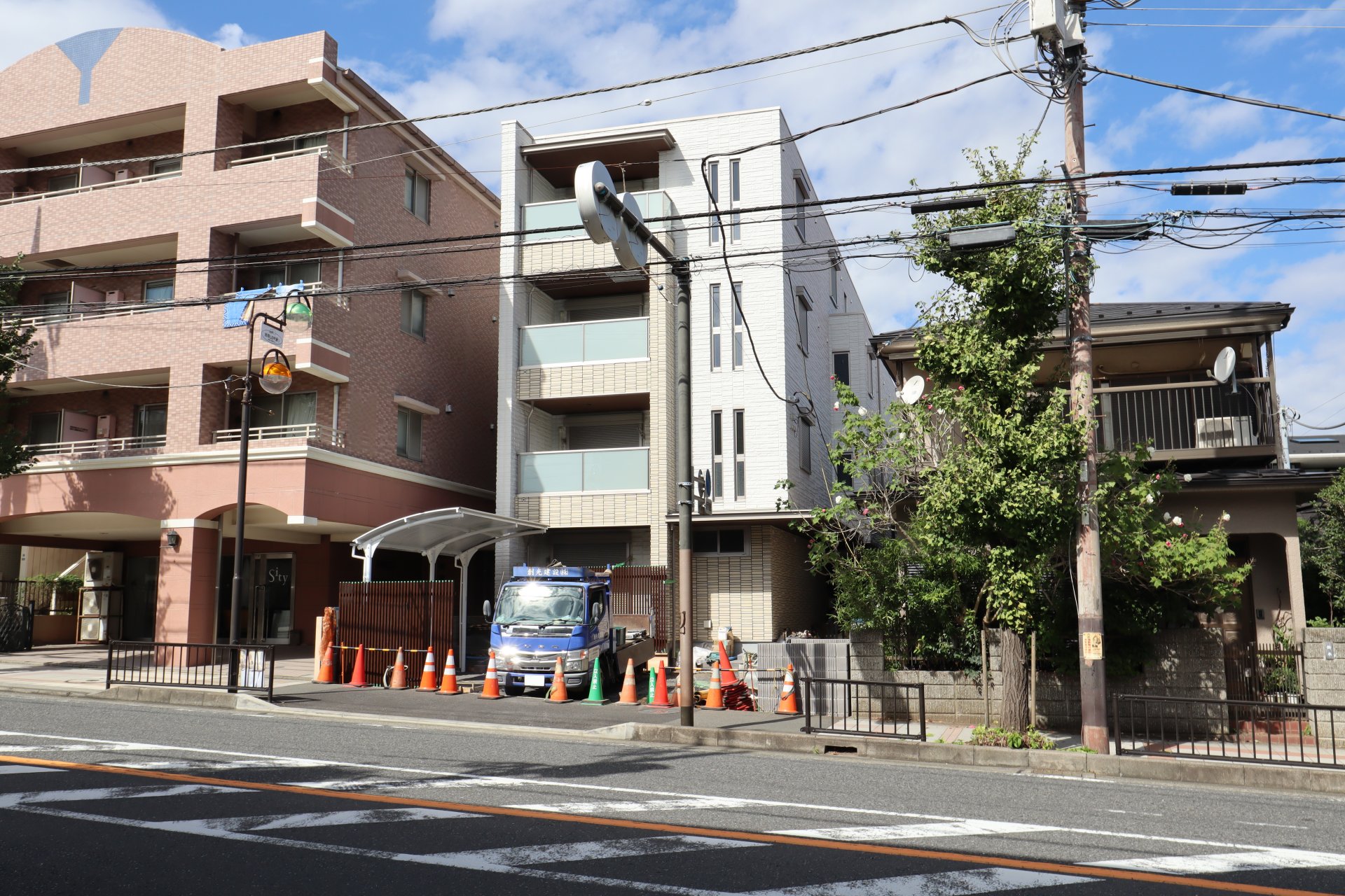 【エムズグラン湘南藤沢の建物外観】