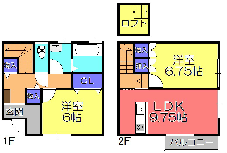 アルテイシアIIの間取り