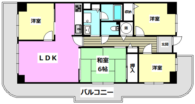 アーク茨木の間取り