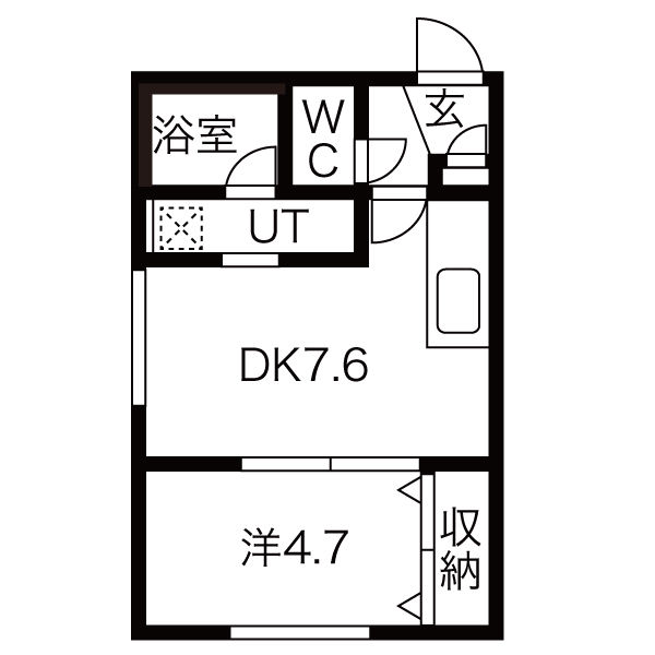 【ELLE南麻生の間取り】