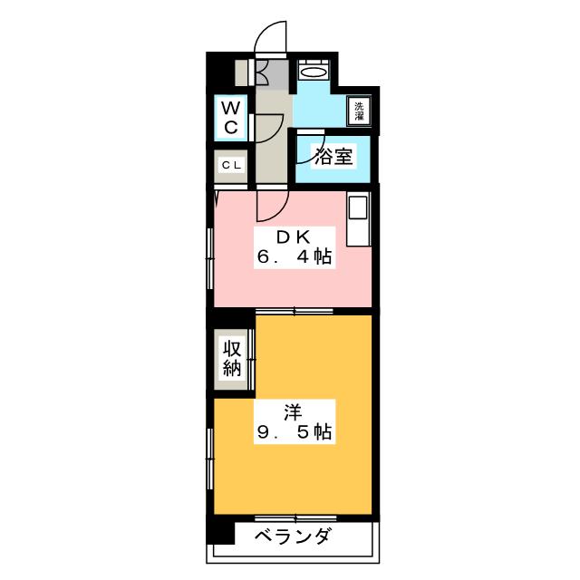 レジデンスカープ今池の間取り