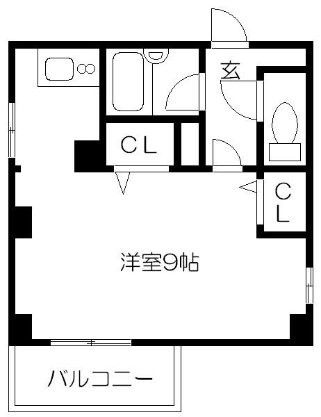 【ノーベルテラス稔の間取り】