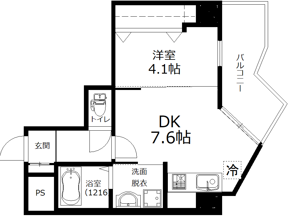 【ParkTerrace大手町の間取り】