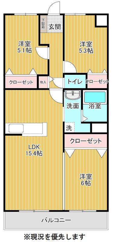 アンフォラの間取り