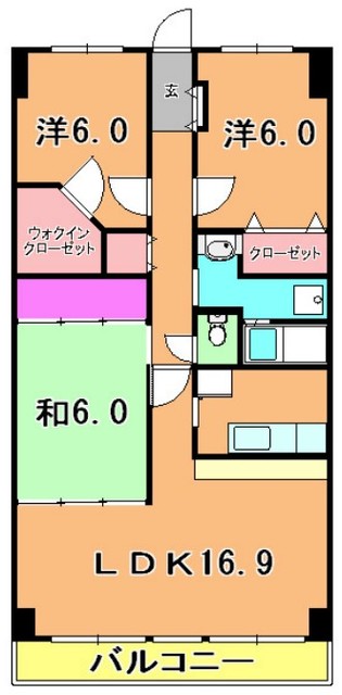 【パラシオの間取り】