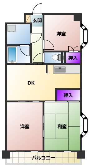 ルノートル1の間取り